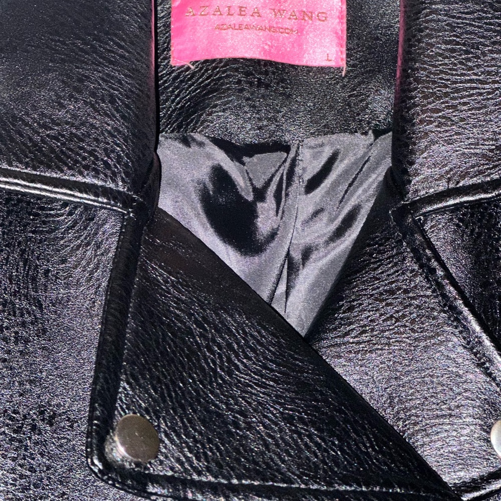 Azalea Wang Women's Black Jean Jacket